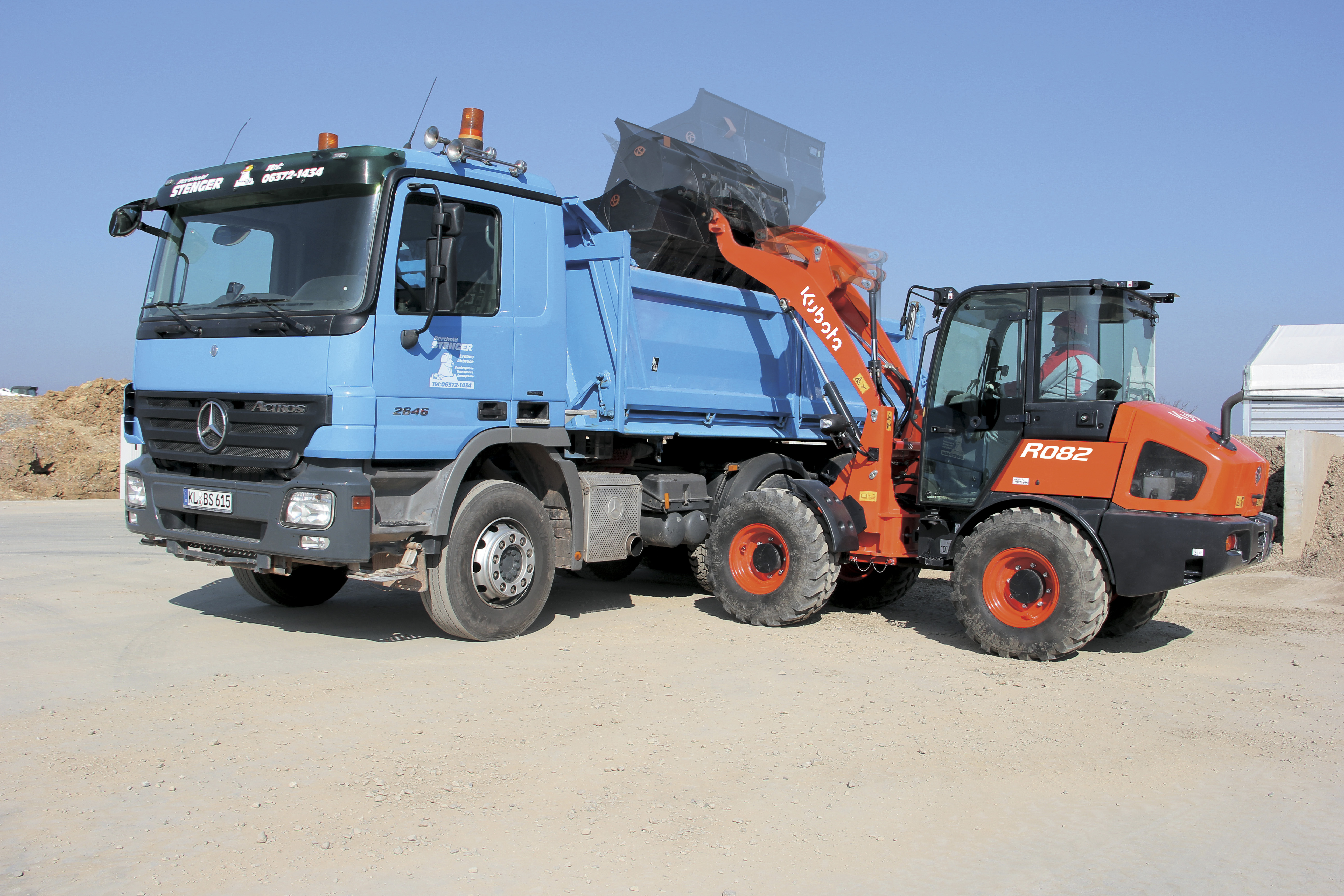 Radlader R082 - KUBOTA